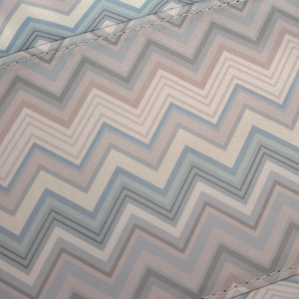 MISSONI for Delta clutch/ travel bag navy NWOT